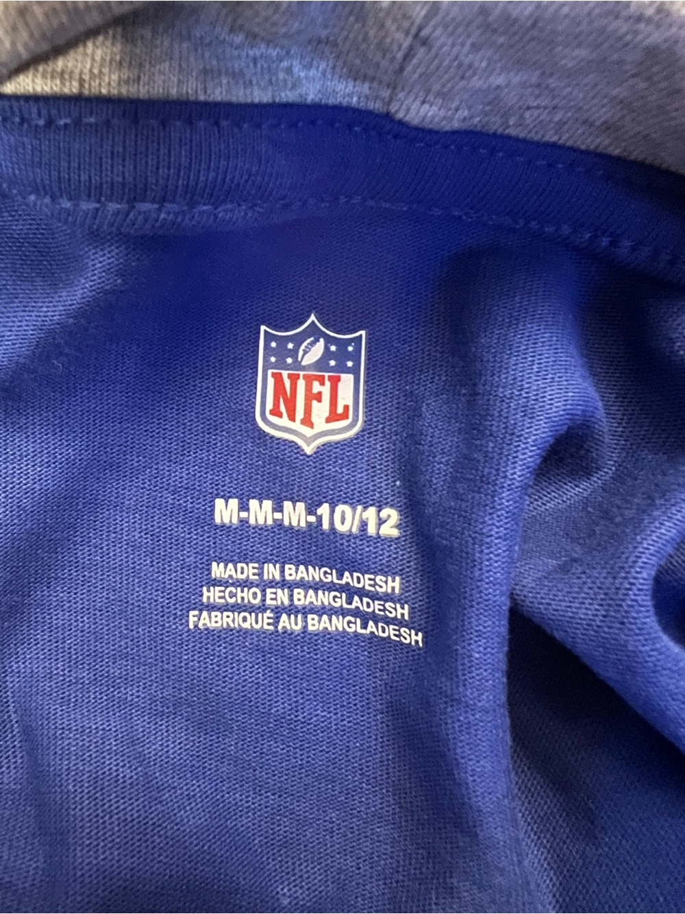 NFL New York Giants Kids Pullover Hoodie - Picture 2 of 3